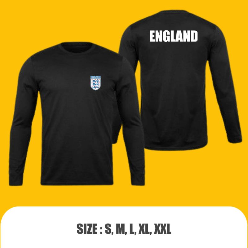 KAOS LENGAN PANJANG TIMNAS ENGLAND INGGRIS // PIALA DUNIA
