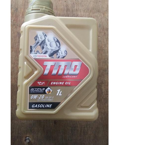 Oli mesin mobil Toyota TMO Gold 0W-20 1 liter Original