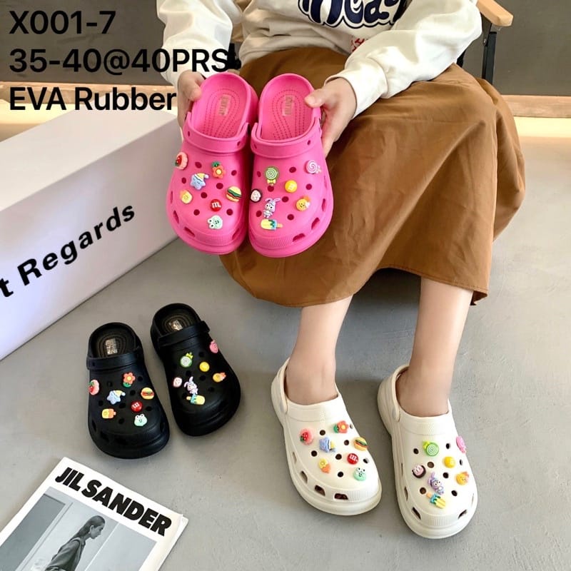 Sendal Sandal Anak Baim Viral / Sendal Baim FUji Kekinian / Sendal Karet Motif