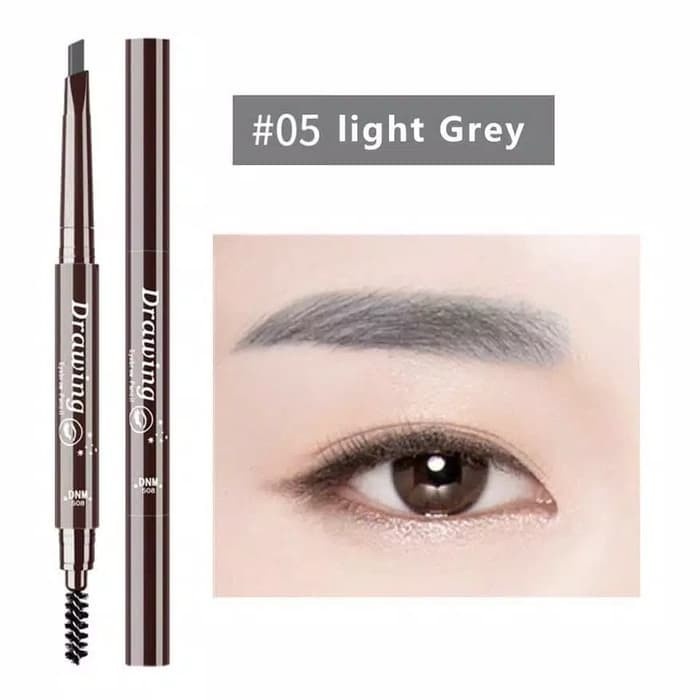 DNM Eyebrow Drawing Pencil Pensil Alis Putar 7 Warna