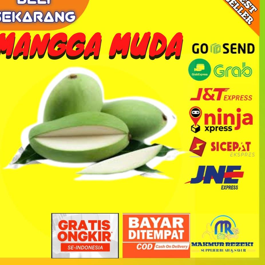 

ㅉC BUAH MANGGA MUDA RUJAK MANGGA PETIS SEGAR MURAH 1 KG SIAP KIRIM 3392 ❁