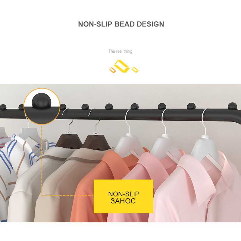 Stand Hanger Gantungan Baju Tas Besi Kuat Gawang Gawangan + Rak Sepatu Multifungsi Butik Display 150x110x40cm with 8 Hooks