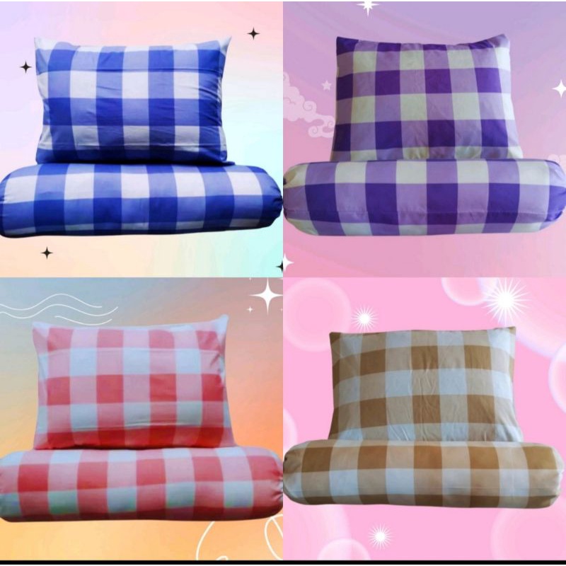 Paket sarung bantal dan guling/set sarung bantal dan sarung guling