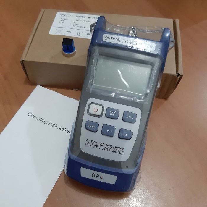 Optical Power Meter Cable Tester Kabel Fiber Optic FTTH