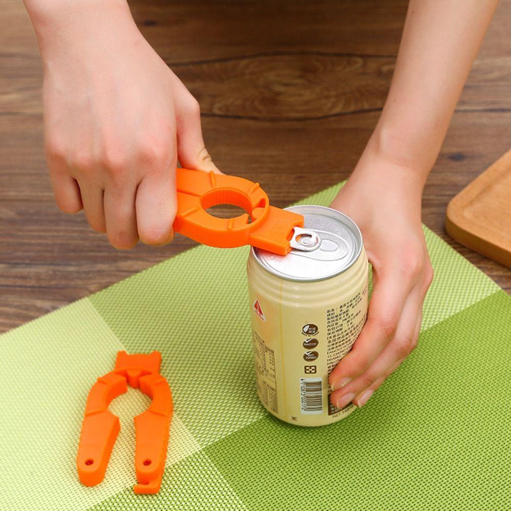 [Elegan] Can Opener Effortless Plastic Adjustable Pembuka Botol Anti Karat