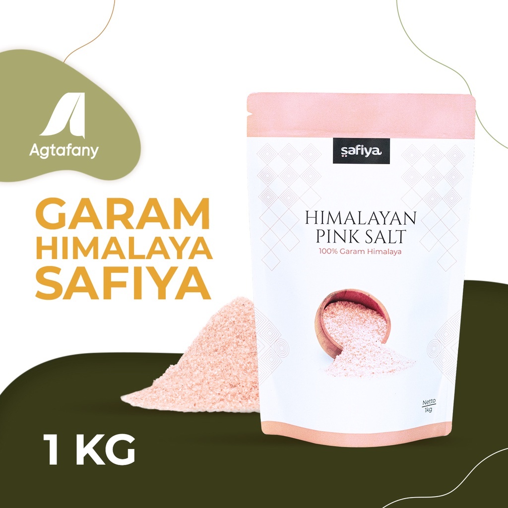 

ready stok Garam Himalaya 1 KG - Himalayan Pink Salt Original Premium