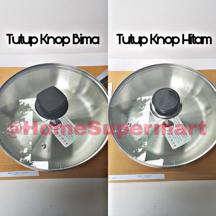 BIMA CHEFS SHALLOW SAUCE PAN SUS 304 16cm 18cm BP1900716 Bp1900718
