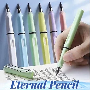 (COD)Eternal Pensil / Pensil Eternal Abadi Tak Bisa Habis / Pensil tanpa rautan untuk Sekolah/Pensil Eternal -Doo