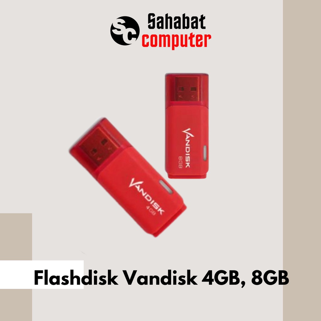 FLASHDISK VANDISK 4GB, 8GB