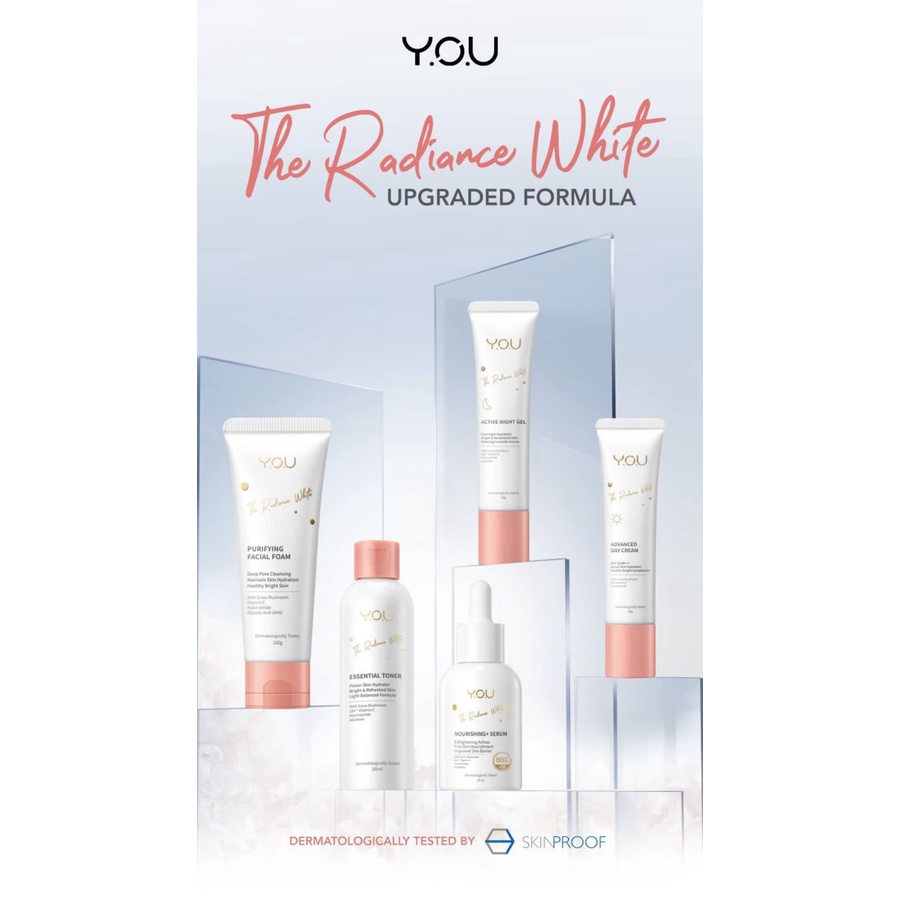 Paket YOU Skincare Y.O.U The Radiance White Brightening Series