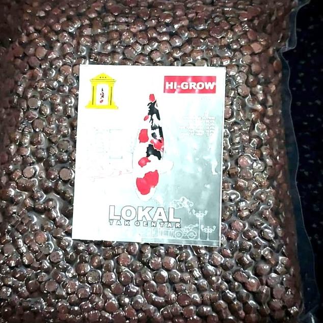 pakan ikan koi LTG (lokal tak gentar)