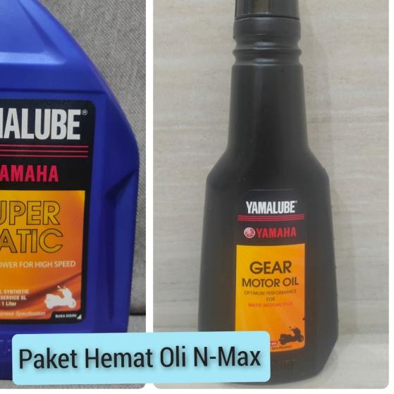 Oli Yamalube Super Matic + Oli Gardan 150 ML/ Paket Hemat Oli Nmax