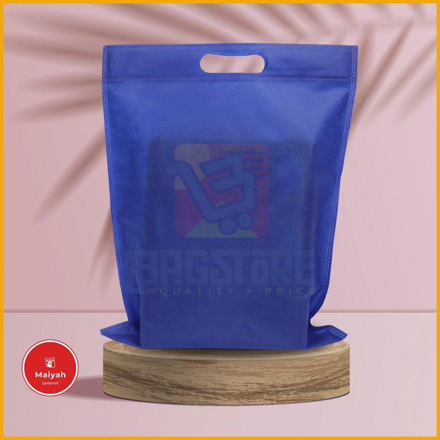 

Tas Kantung isi 2 spunbond polos Oval Tas Kain Spundbond Kantong Goodie Bag katong katung wadah kado hampers souvenir hadiah
