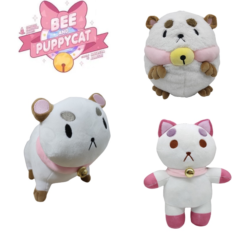 Cozy Bee And Puppycat Boneka Binatang Lembut Untuk Anak-Anak