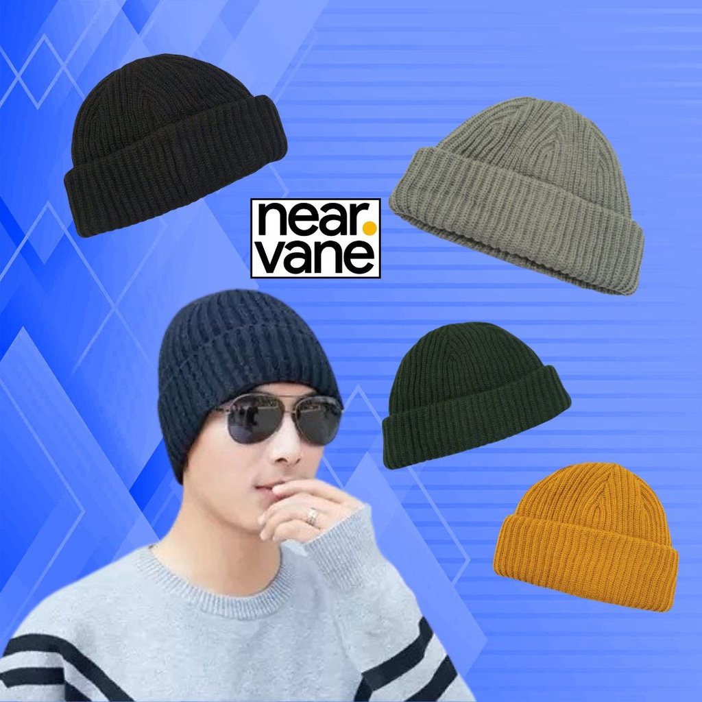 Kupluk Gaul Skateboard Hip Hop Series Rajut Beany Hat Tebal Woll Pria Wanita Short Beanie Dewasa Kualitas Distro Warna Hitam Abu Grey Kuning Mustard Hijau Botol Army Ungu Pink Merah Marun Biru Navy