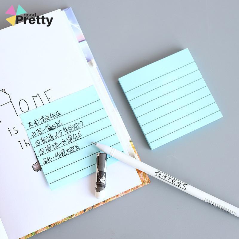 Simplicity sticky note horizontal sticker notepad post maker stiker massage pesan book note - PD