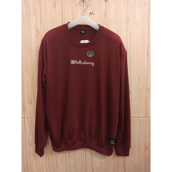 Sweater crewneck warna marron murah unisex