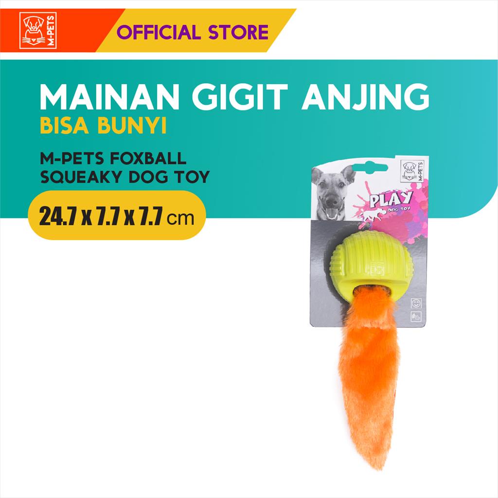 M-Pets Foxball Dog Toy / Mainan Gigit Anjing