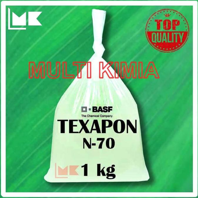 Texapon N70 - Sles Merk Basf - Bahan Sabun 1 Kg