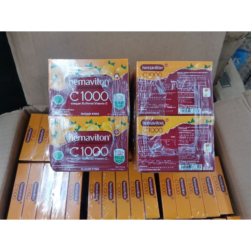 HEMAVITON C-1000 SACHET 38g 1 BOX ISI 5