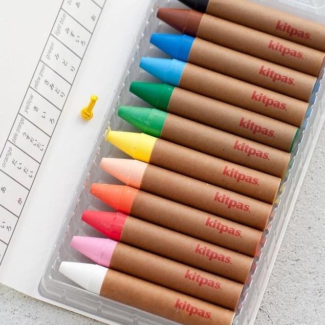

Kitpas Crayon Colours - Art Chalk 12pcs