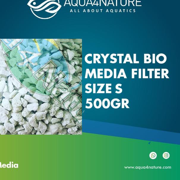 Media Filter Crystal Bio Kecil