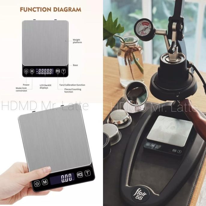Flair 58 / Flair 58x - Espresso Digital Coffee Scale Perfect Match