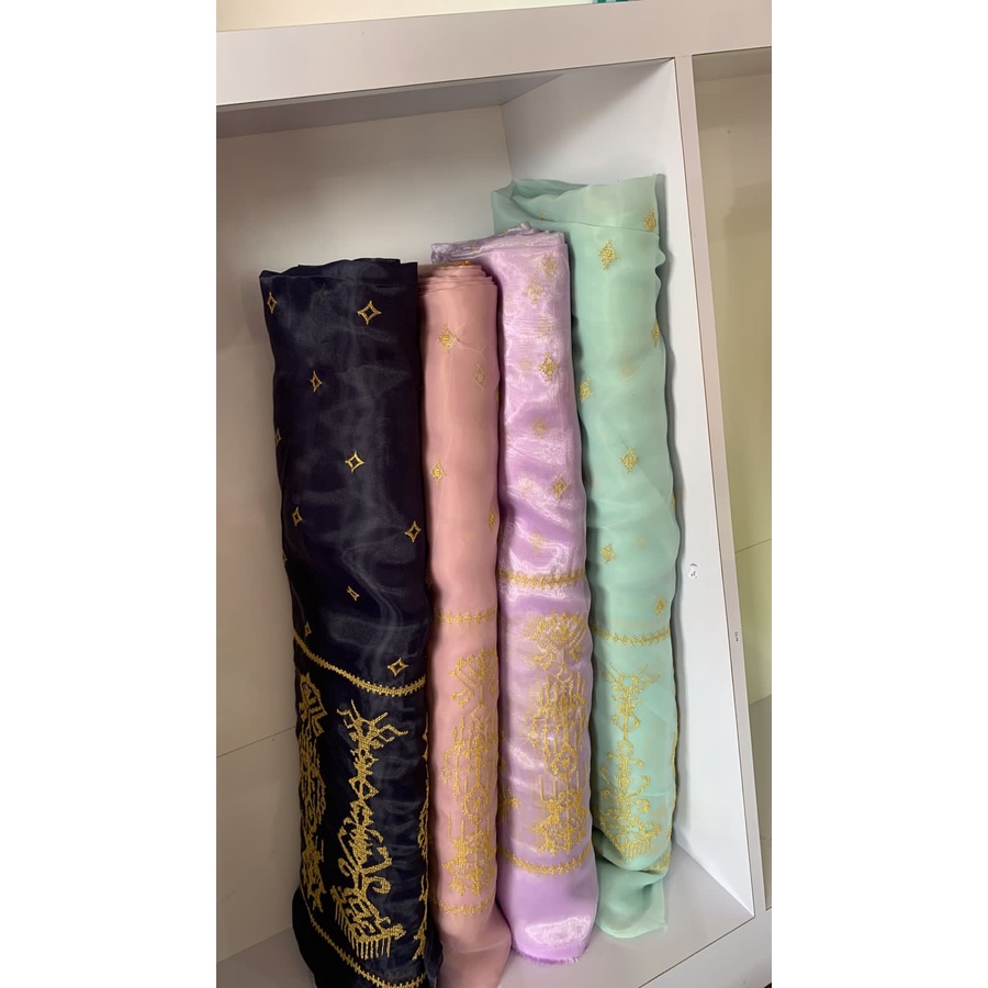 organza motif starmin