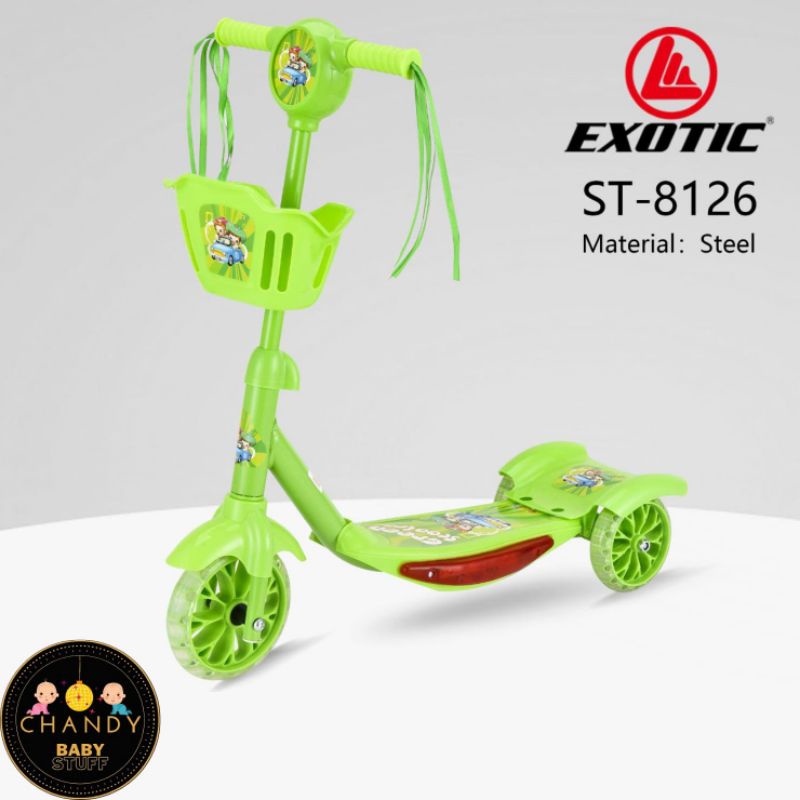 SCOOTER ANAK OTOPED ADA LAMPU DAN MUSIK EXOTIC ST 8126