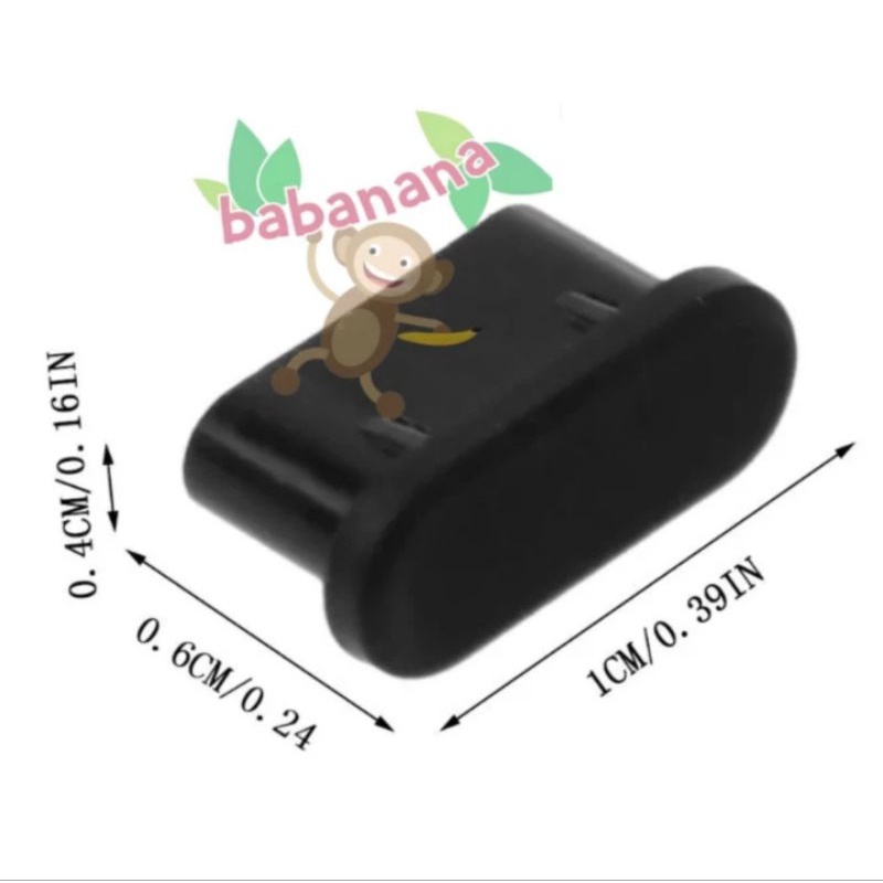 Usb type C dust cover penutup anti debu rubber silicone laptop phone tutup Type-C Connector Charger Anti Kotoran Anti Debu Laptop Smartphone iphone Komputer Colokan Rubber