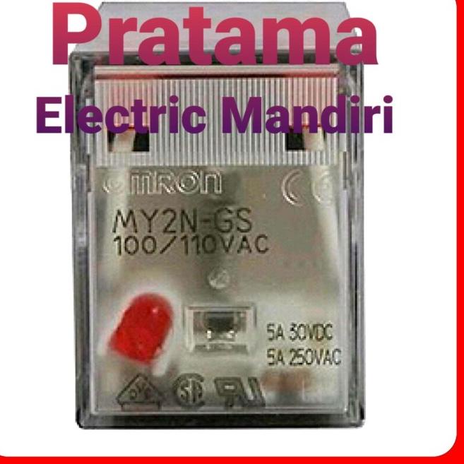 OMRON Relay MY2N-GS MY2N 100VAC 110VAC 100V 110V AC100 AC110 ORIGINAL