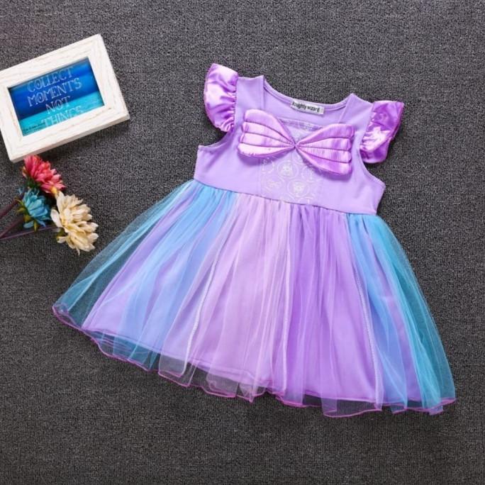 Kostum Mermaid Anak/Kostum Ariel Baby/Dress Mermaid Anak/Gaun Mermaid