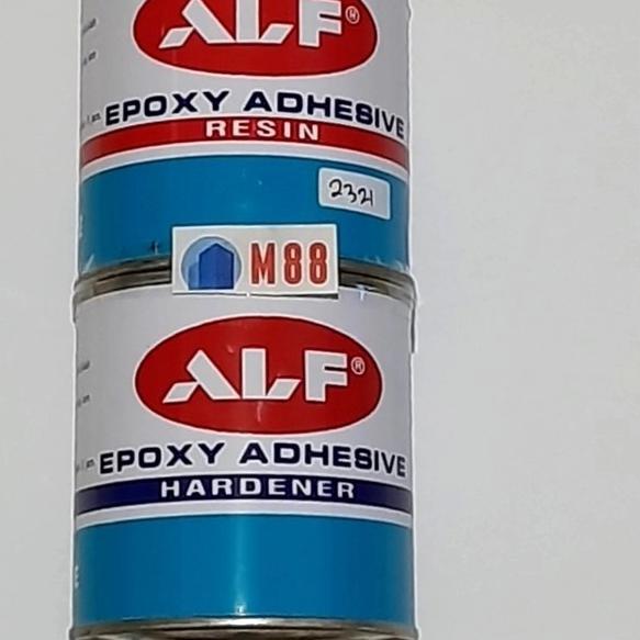 

Lem Epoxy ALF Adhesive 300 ml (Resin+Hardener) - 2 komponen 0.3L