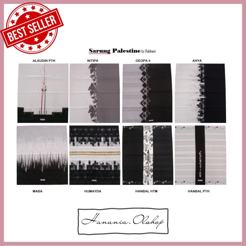 DISKON RABBANI - Sarung Dewasa | sarung rabbani | sarung palestine rabbani | sarung