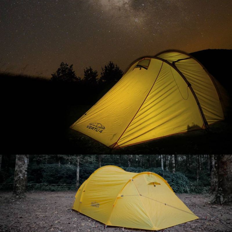 Tenda Dhaulagiri Vertu4 Second Terawat 2x Pemakaian