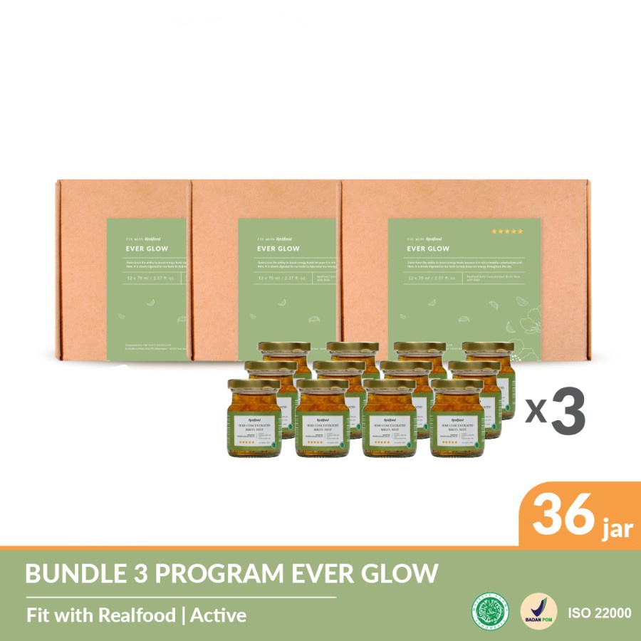 

Realfood Bundle Ever Glow Vitamin Kesehatan Minuman Sarang Burung Walet Birdnest Ekstrak Kurma