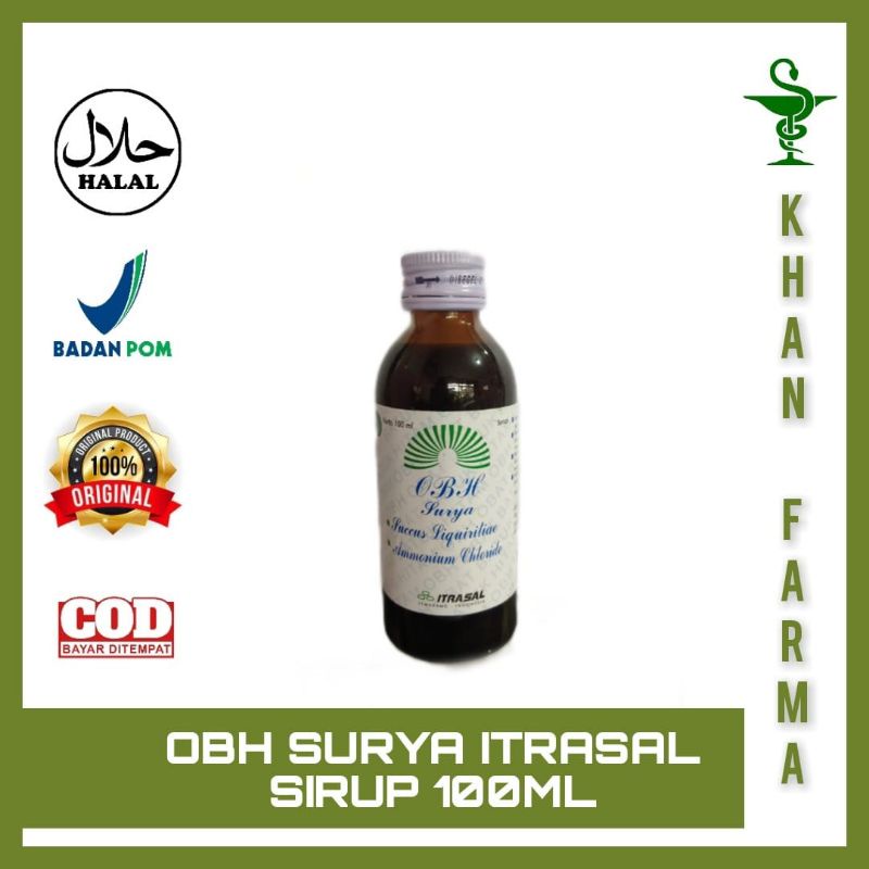 OBH SURYA ITRASAL BATUK DEWASA DAN ANAK 60ML