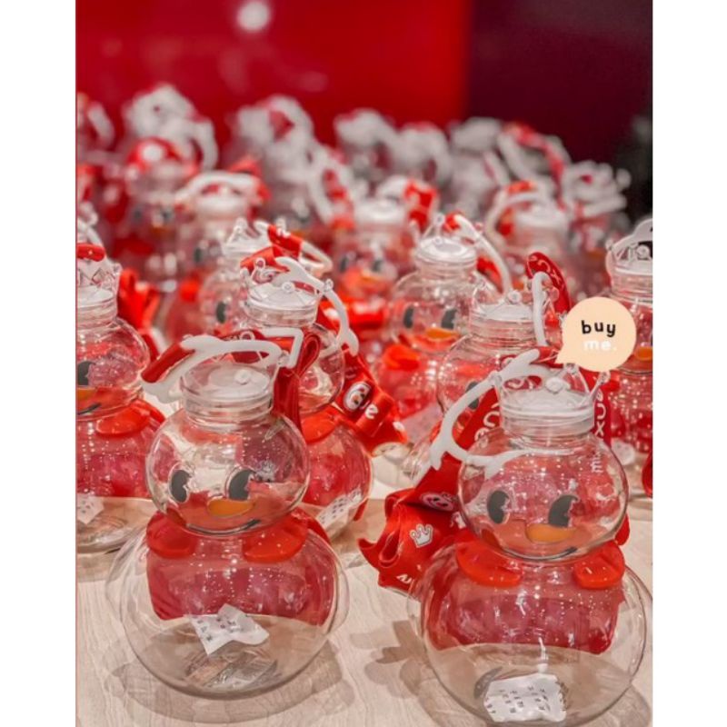 SALE TUMBLER MIXUE SNOW KING BOTTLE WATER