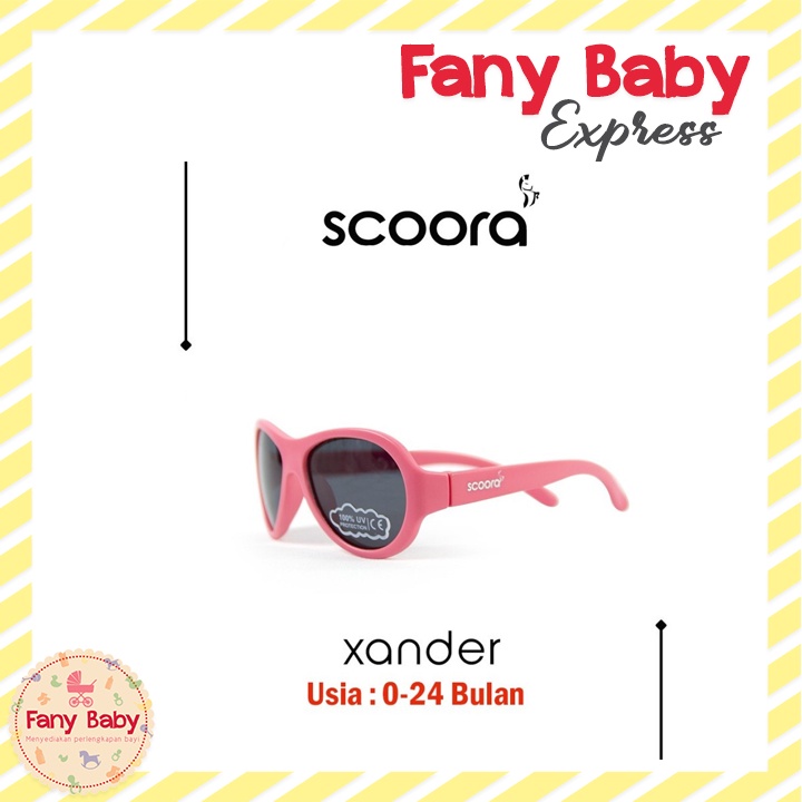 SCOORA XANDER BABY SUNGLASSES - KACAMATA ANTI UV ( USIA 0-2 TAHUN ) protection