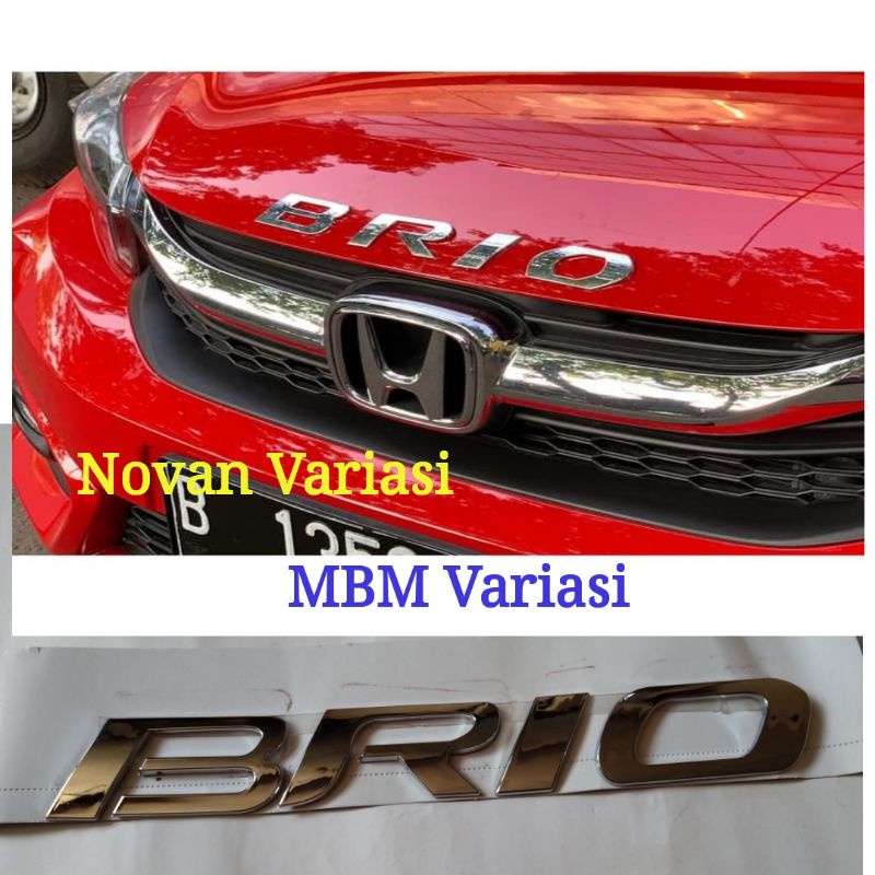 Emblem Kap Mesin BRIO