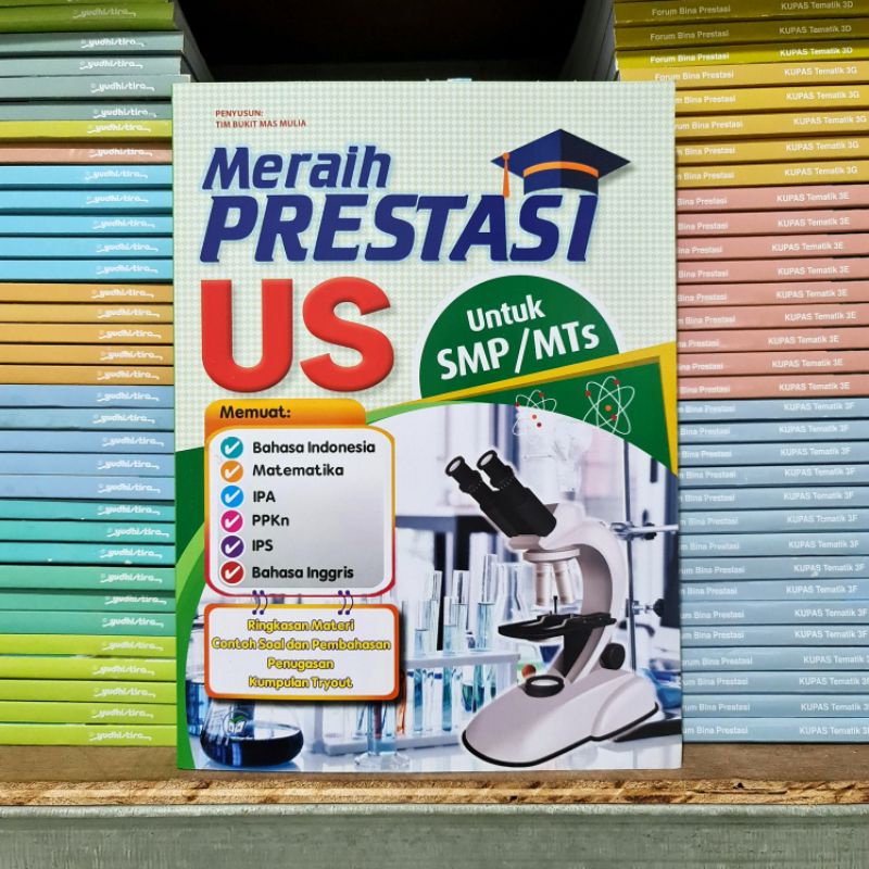 Buku Meraih Prestasi US Untuk SMP/MTs Bukit Mas Mulia Original