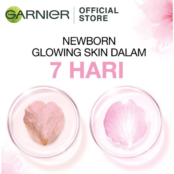 garnier cream serum sakura glow paket serum garnier serum &amp; cream (serum 30ml &amp; cream 50ml)