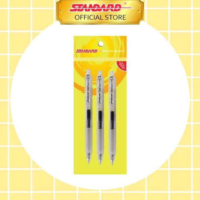 

TERBARU STANDARD PEN LEXION 0.5 LX-318 BLACK / 3 PCS /ALAT TULIS AESTHETIC/ALAT TULIS SEKOLAH/ALAT TULIS SET/ALAT TULIS LENGKAP/ALAT TULIS ANAK/ALAT TULIS LUCU