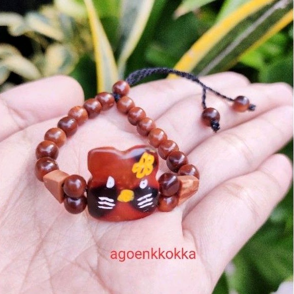 gelang hello kitty anak coklat kokka kaukah fukahah kaoka