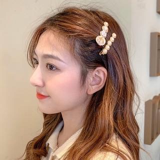 GO! JR983 Jepit Rambut Wanita Fashion Korea Unik Dengan Manik Cantik Mutiara Aksesoris pin hair Kepala