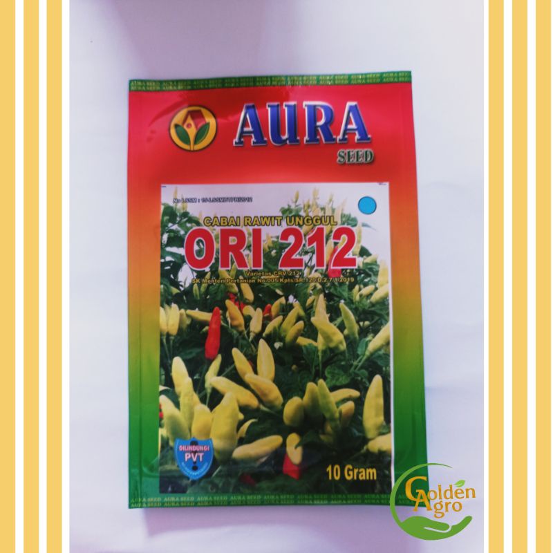 Jual Benih Bibit Cabai Cabe Ori Gr Gram Aura Seed Shopee Indonesia