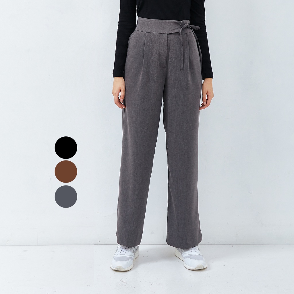 ODIVA CLEARANCE SALE - Hena Celana Kulot Wanita - 3 Warna