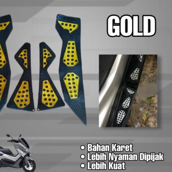 KARPET NMAX - AKSESORIS MOTOR NMAX - BORDES NMAX - NMAX NEW GOLD