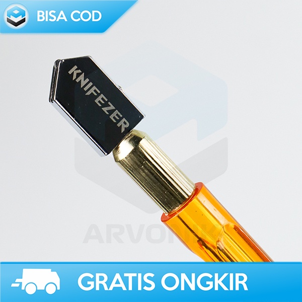 ALAT PEMOTONG KACA GLASS CUTTI NG TOOL KNIFEZER STAINLESS DIAMOND ALOY