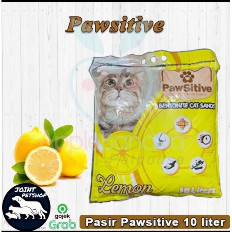 PAKET 3 KARUNG Pasir Pawsitive 10L All Variant / Pasir Kucing Wangi Gumpal 10l